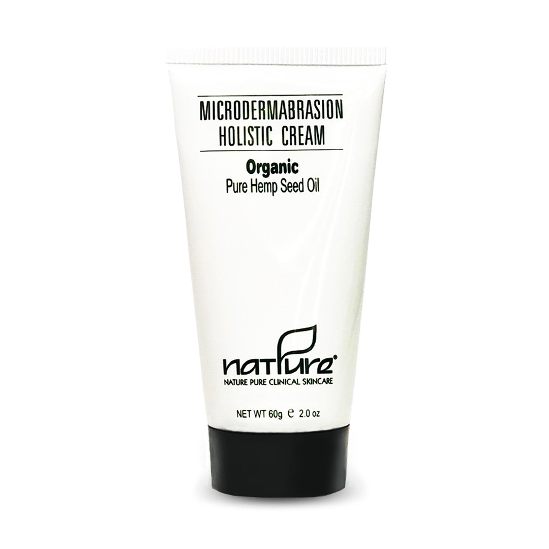 Microdermabrasion Holistic Cream with Pure Organic Hemp Seed Oil - NEW