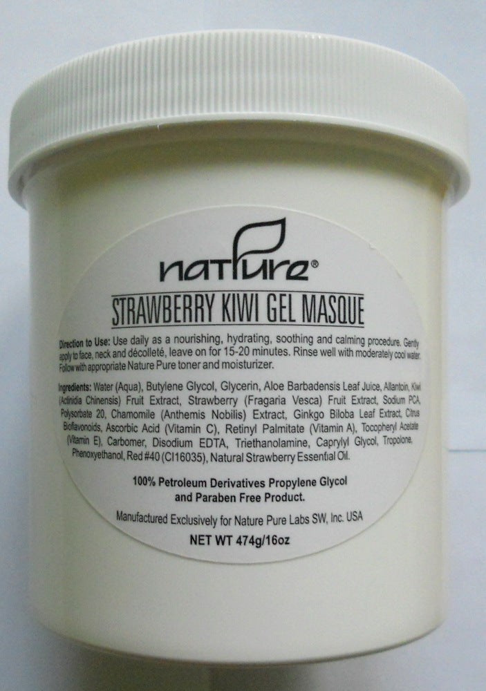 Professional Strawberry-Kiwi Gel Masque / 1.0lb