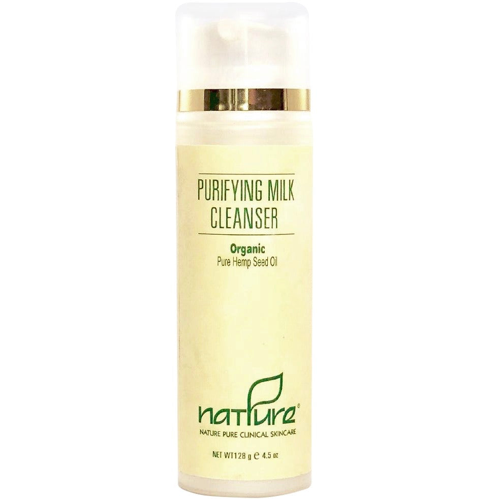 Professional Purifying Milk Cleanser with Organic Hemp Seed Oil