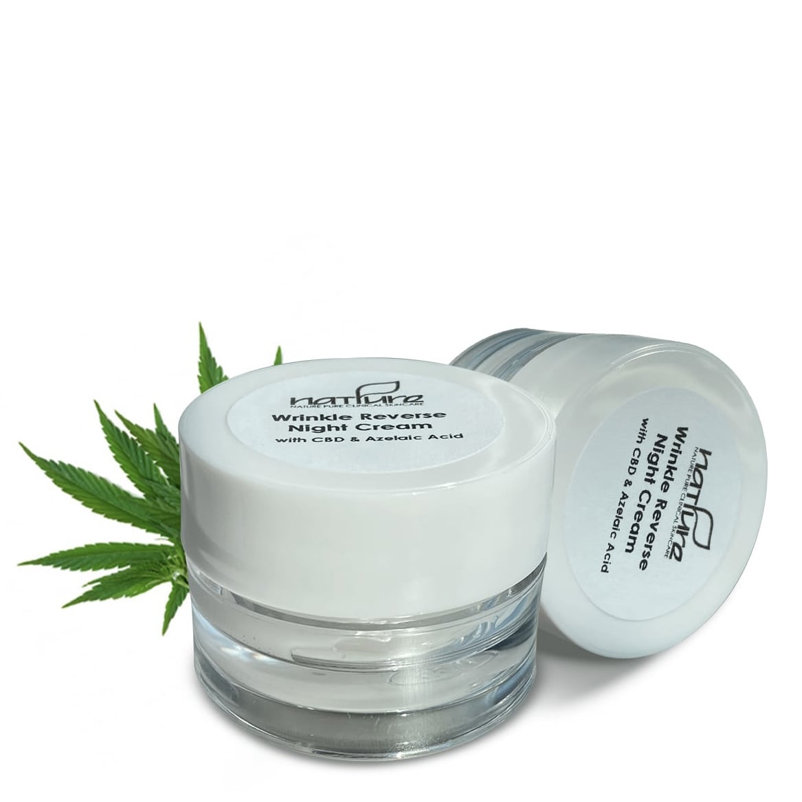 Wrinkle Reverse Night Cream with CBD and Azelaic Acid Petite Size