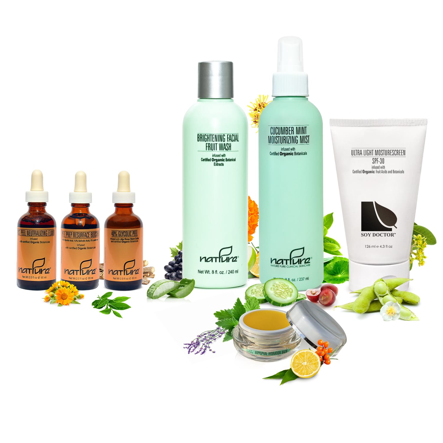 6 Step Botanical Chemical Peel Treatment Kit